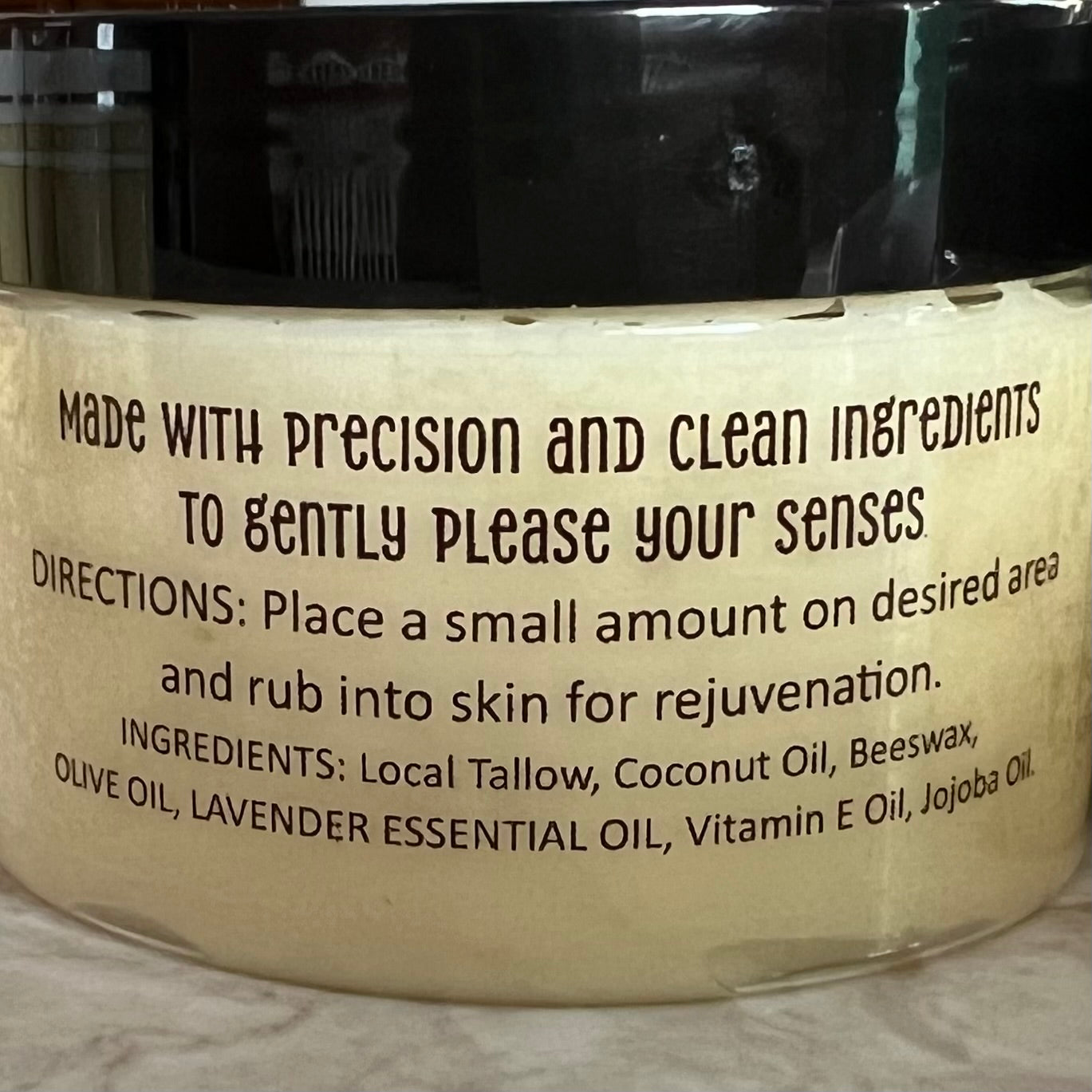 Lavender Infused Tallow Body Silk
