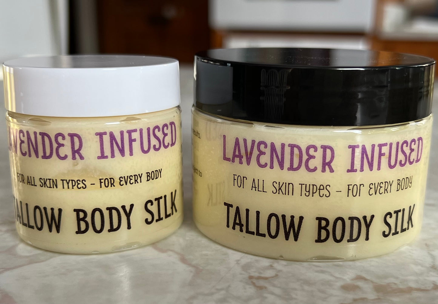 Lavender Infused Tallow Body Silk