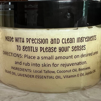 Lavender Infused Tallow Body Silk