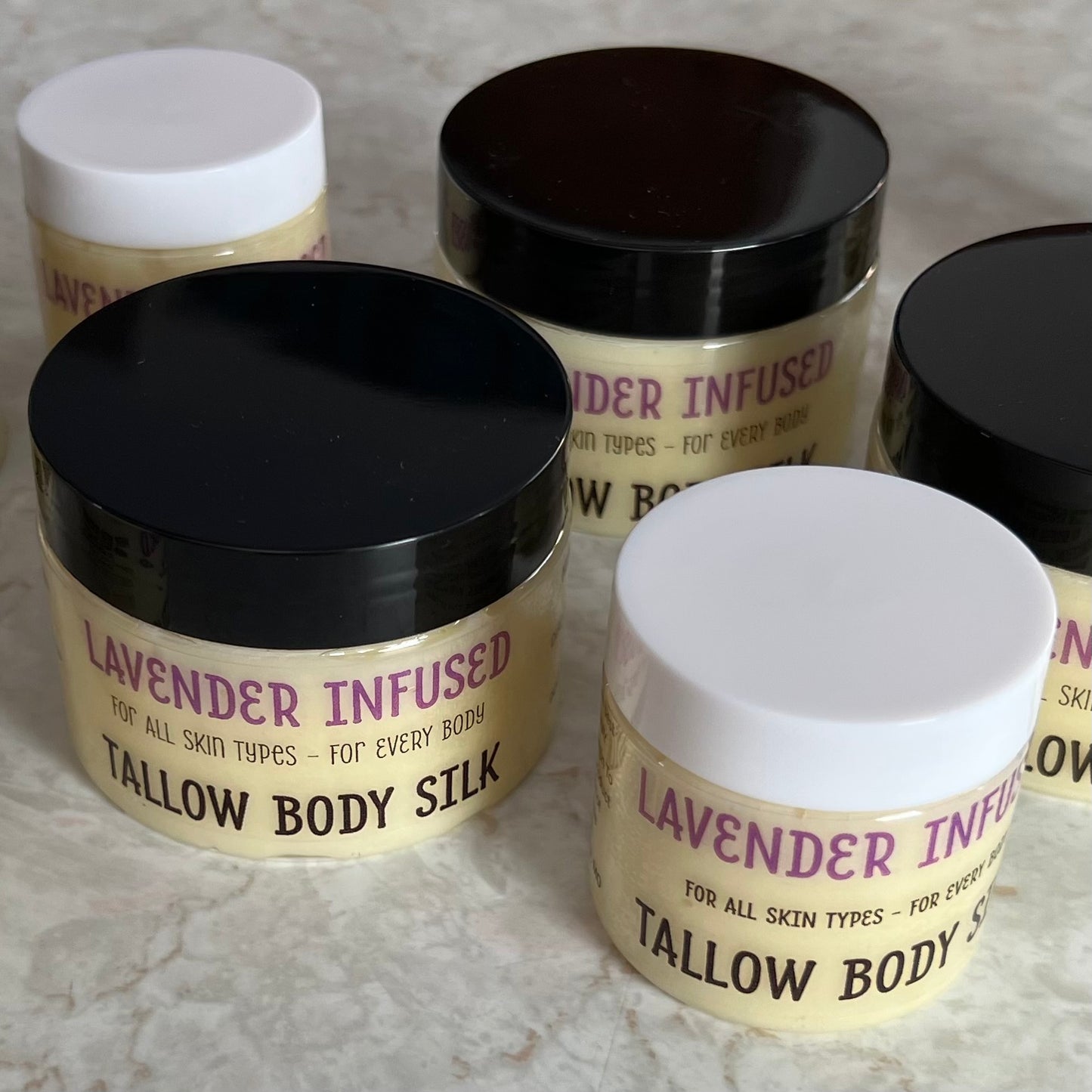 Lavender Infused Tallow Body Silk