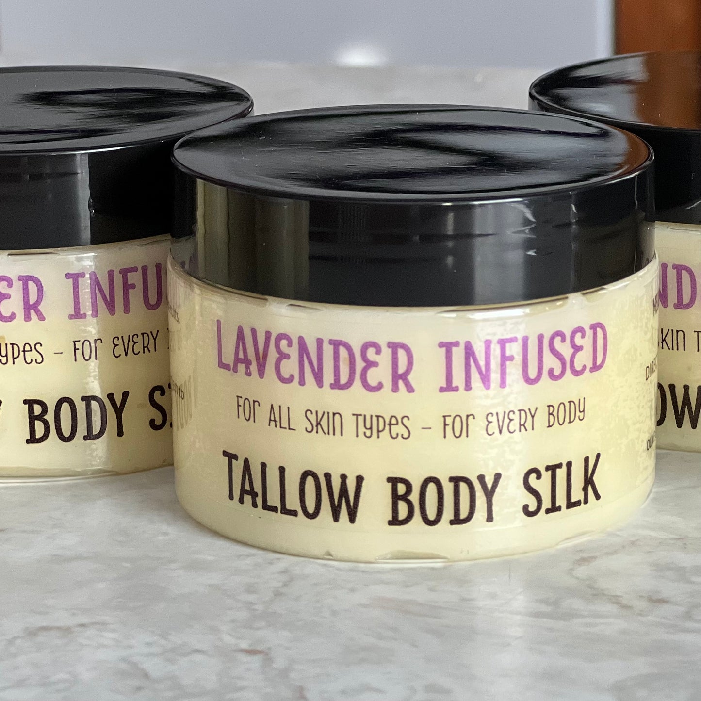 Lavender Infused Tallow Body Silk